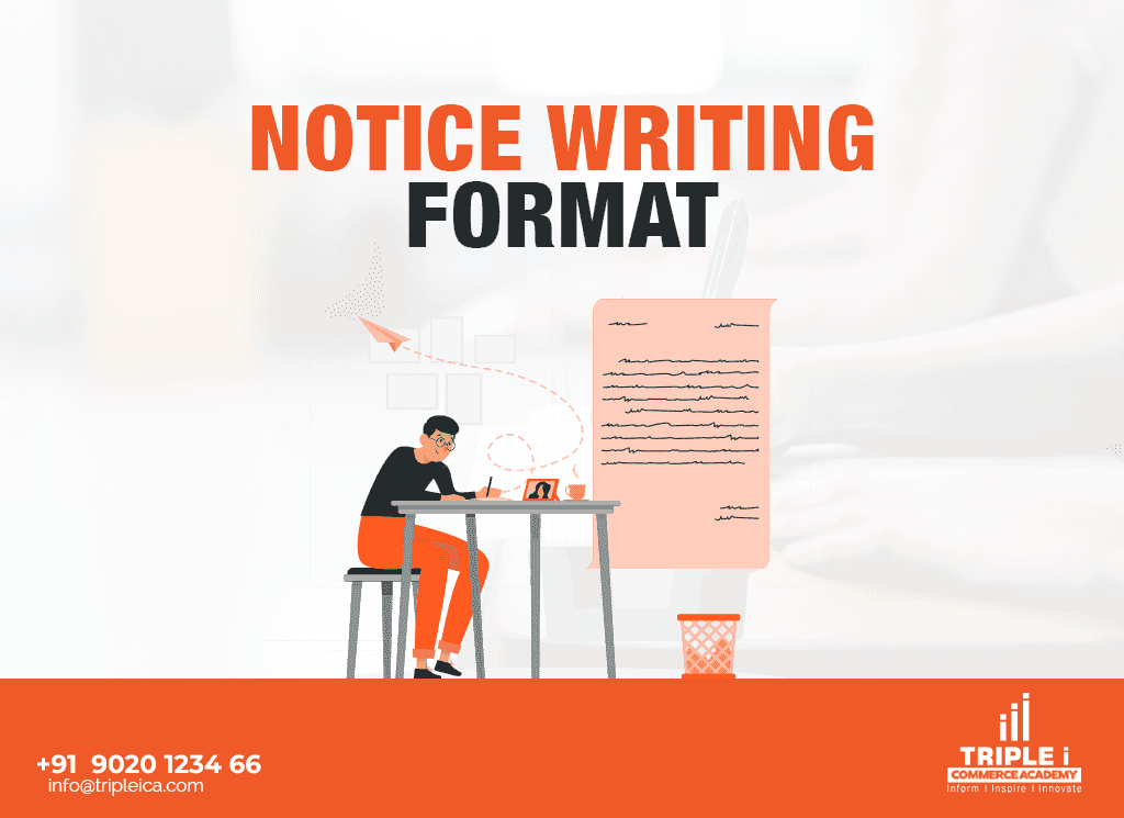 Notice writing format