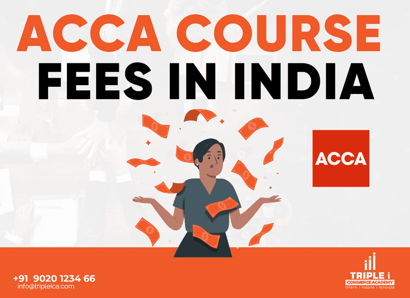 acca course fees in india