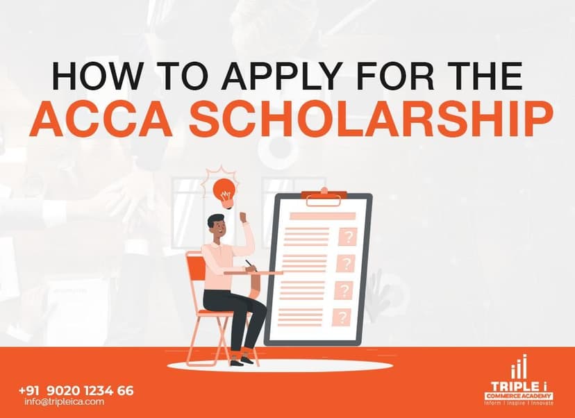 how to apply for the acca scholarship