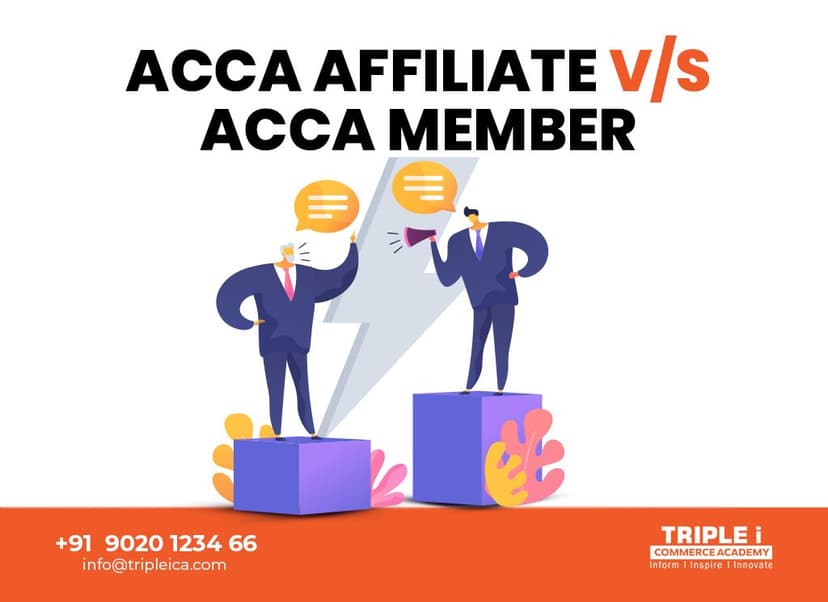 ACCA affiliate vs ACCA member