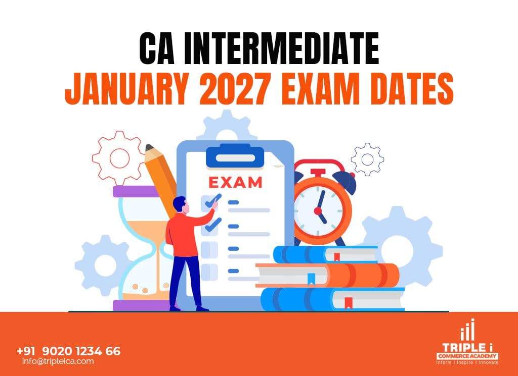 CA Intermediate January 2027 Exam Dates