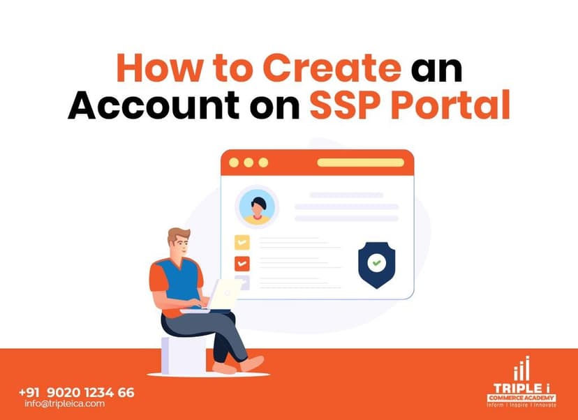 How to create an account on SSP Portal