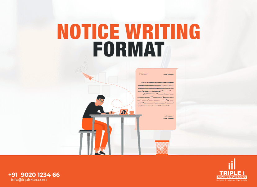 Notice writing format