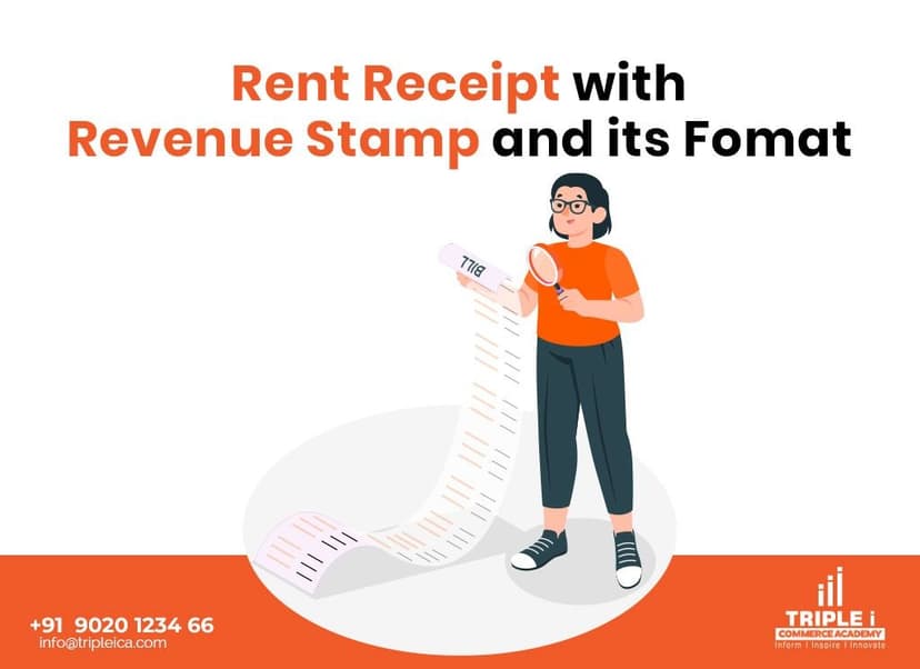 Rent Receipt Format with Revenue Stamp in India